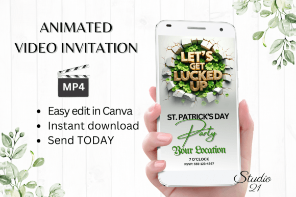 Instant St. Patricks Day Party Invites: A Digital Solution