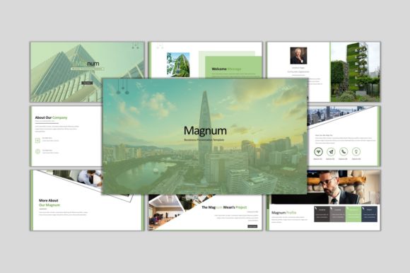 Magnum: A Powerful PowerPoint Template for Business Presentations