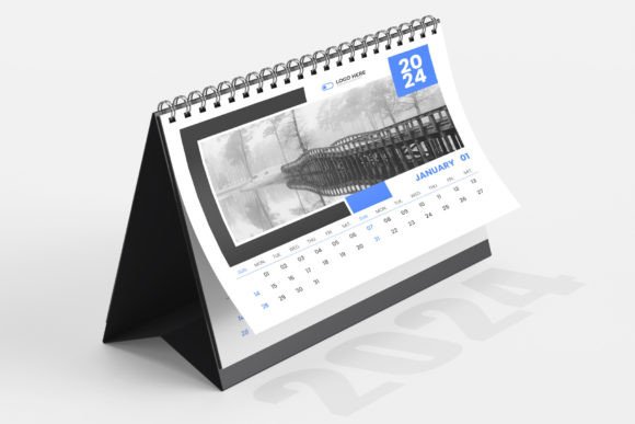 Master Your 2024 Desk Calendar Design Template