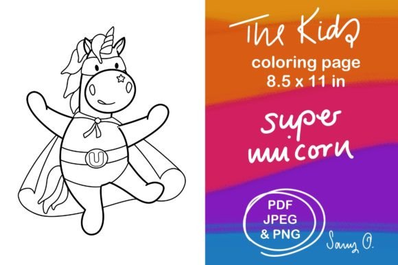 Unleash Your Imagination with Magical Unicorn Superhero Superpower KDP