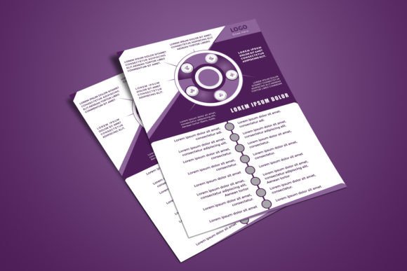 Unlock Professional Polish with Infographic Flyer Design Vector